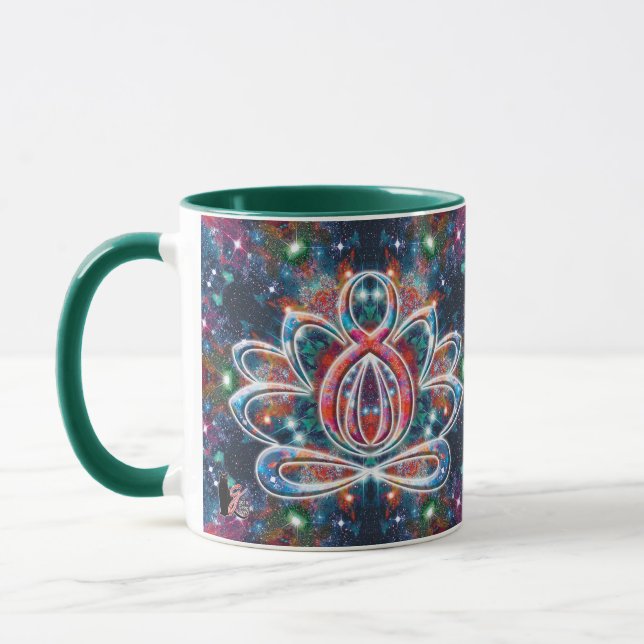 Caneca Dazzling Zen Lotus (Esquerda)