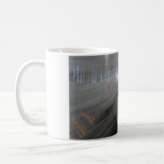 Caneca de 11 oz com a imagem "Sunlight through the
