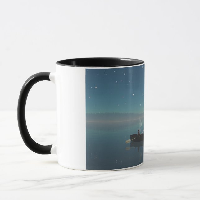 caneca de 14 oz com imagem "Pacífica" (Esquerda)