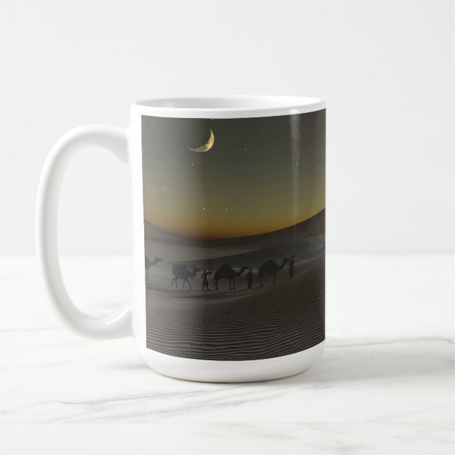 caneca de 14 oz com imagem "Yonder Star" (Esquerda)