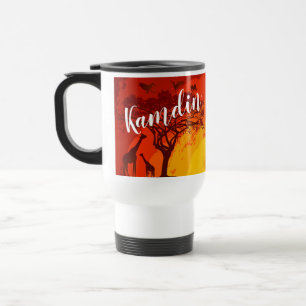 Caneca de 15 onças personalizada Safari Gi