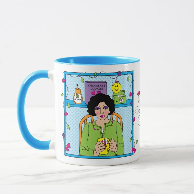 Caneca Dê A Si Mesmo Um Break_ Mug (Esquerda)