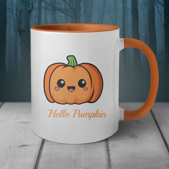 Caneca de Abóbora (Cute Pumpkin Mug)