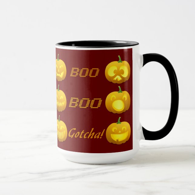 Caneca de Abóbora do Halloween (Direita)