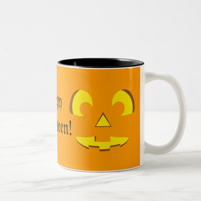Caneca de Abóbora Halloween (Direita)