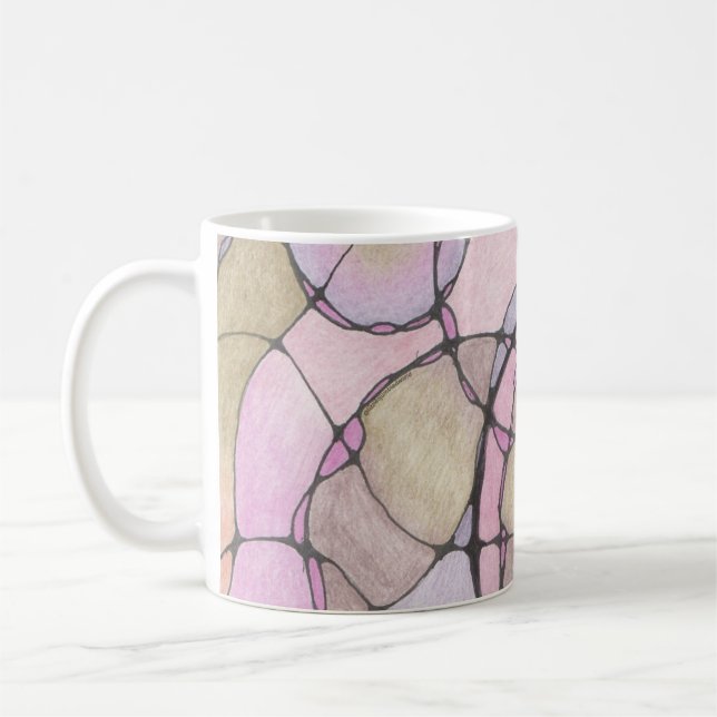 caneca de abstrato. (Esquerda)