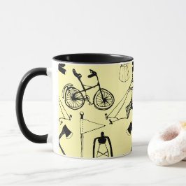 caneca de acampamento de vamos