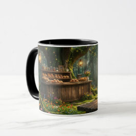 Caneca de Acento da Padaria da Floresta Encantada