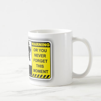 Caneca de advertência engraçada #1