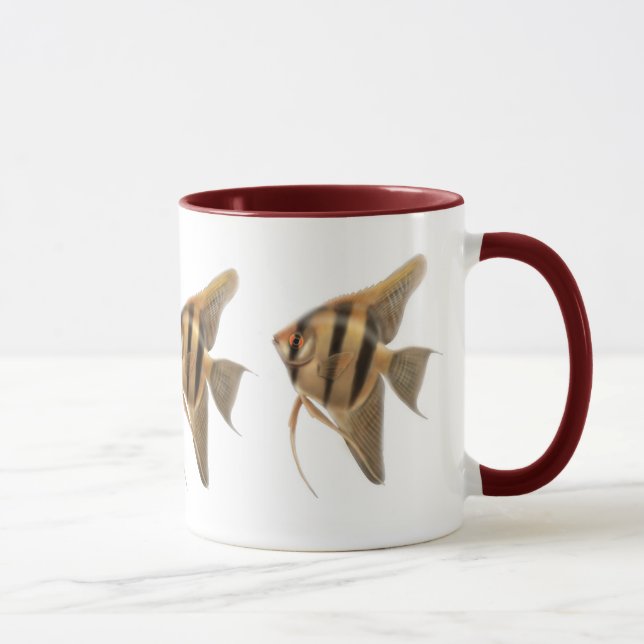 Caneca de água doce dos Angelfishes (Direita)