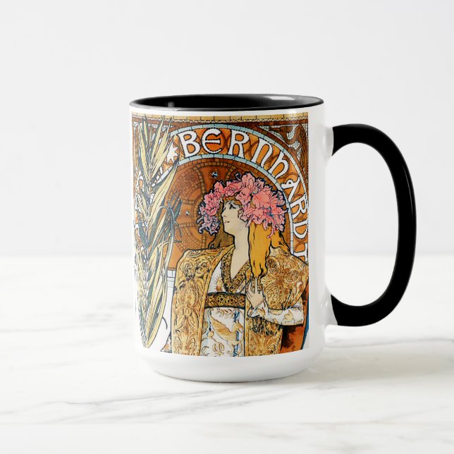 Caneca de Alphonse Mucha Gismonda (Direita)