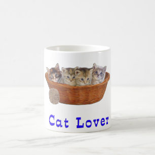 caneca de amante de gato