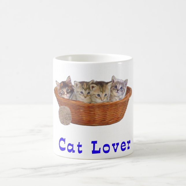 caneca de amante de gato (Centro)