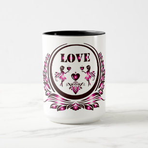 Caneca de Amante do Coração