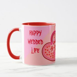 CANECA DE AMOR PARA CASAL DE NOIVOS