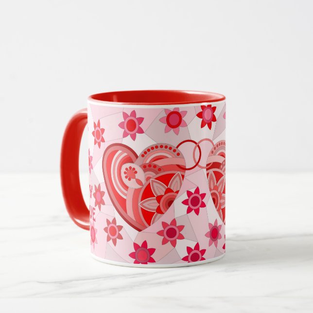 CANECA DE AMOR PARA NAMORADO (Frente Esquerda)