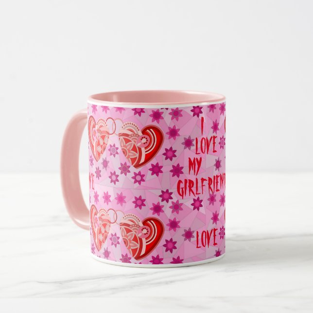 CANECA DE AMOR PARA NAMORADO (Frente Esquerda)