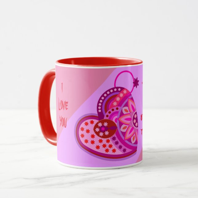 CANECA DE AMOR PARA O AMOR (Frente Esquerda)