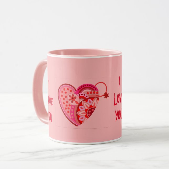 CANECA DE AMOR PARA O AMOR (Frente Esquerda)