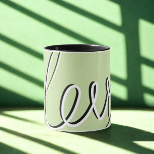 Caneca de Amor Simples Desenhada