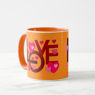 CANECA DE AMOR UM PRESENTE ANO NOVO, VALENTININO Q