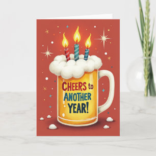 Caneca de Aniversário Cartão Cheers