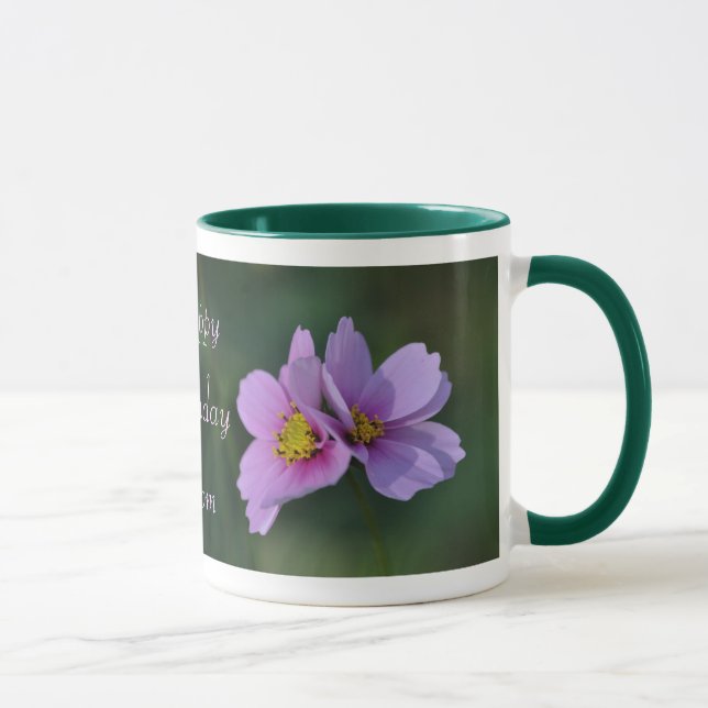 Caneca de Aniversário da Mamãe (Direita)