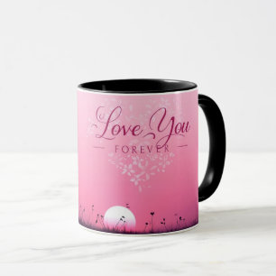 Caneca de Aniversário de Casamento Presente Româ