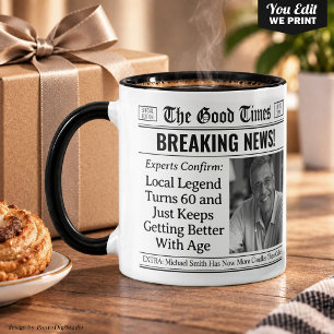Caneca de Aniversário Personalizada, Ideia de Pres