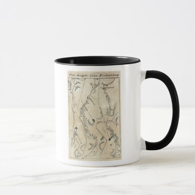 Caneca De Annapolis a Fredericksburg 68 (Direita)
