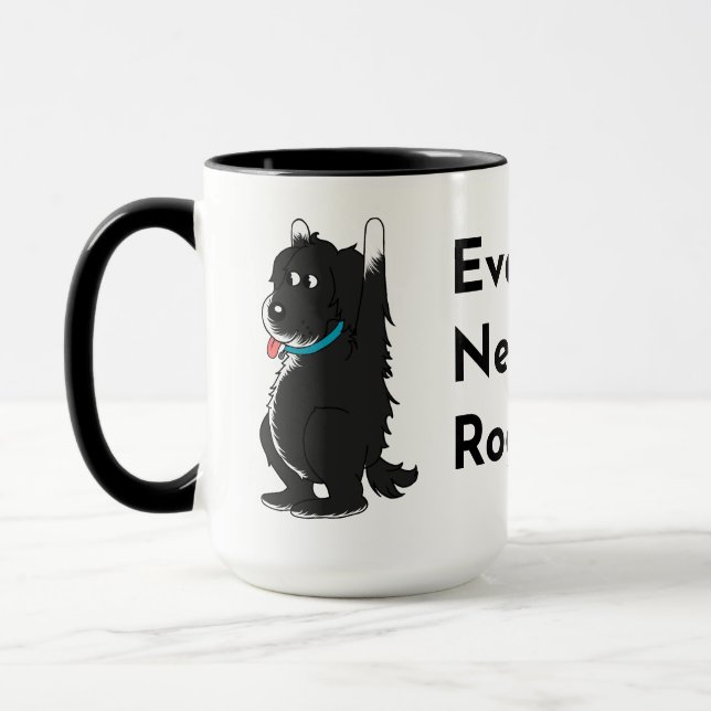 Caneca de Apoio a Todos que Precisam de Roger (Esquerda)