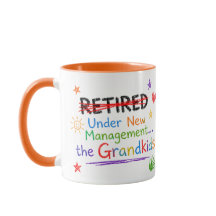 Caneca de Aposentadoria Divertida com Netos (Perso
