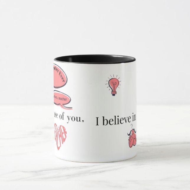 Caneca de Apreciação para Professores | Personaliz (Centro)