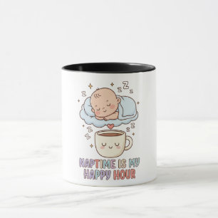 Caneca de Aquarela Sobrevivi ao Caos