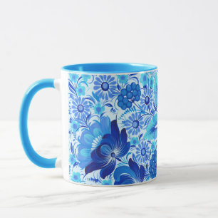 Caneca de arte popular tradicional ucraniana Petri