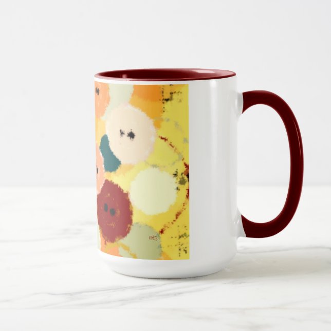 Caneca de Artesãos de Botões (Direita)