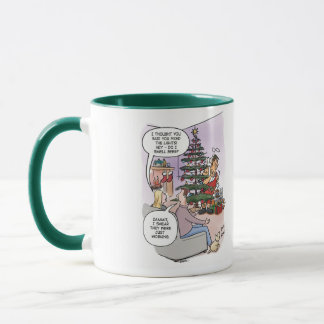 Caneca de Árvore de Natal