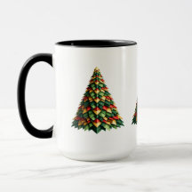 caneca de árvore de Natal
