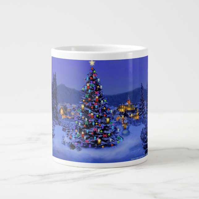 Caneca de árvore de Natal (Frente)