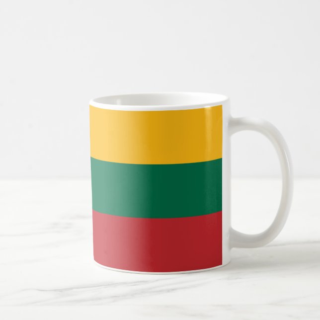 Caneca de bandeira lituana (Direita)
