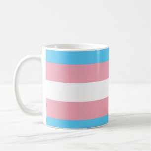Caneca de bandeira transgênero