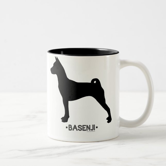 Caneca de Basenji (Direita)