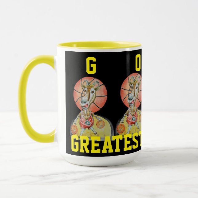 Caneca de Basquete Melhor de Todos os Tempos (Esquerda)