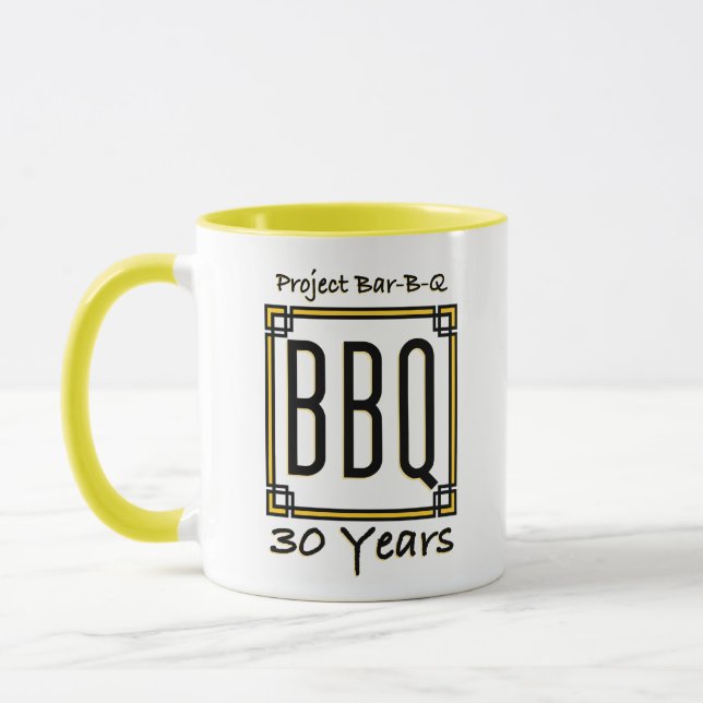 Caneca de BBQ - Eu Sou o Verdadeiro Gênio... (Esquerda)