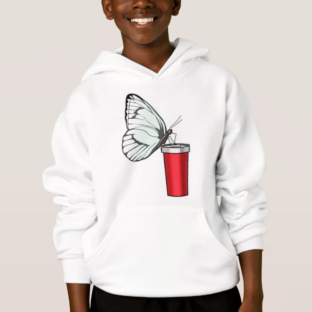 Caneca de Bebendo borboleta (Frente)
