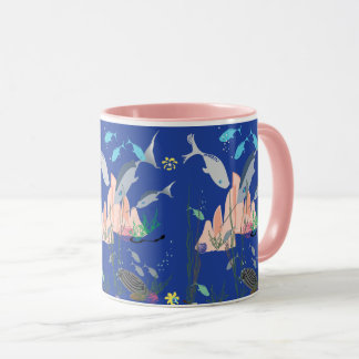 Caneca de Bebida de Verão Subaquática Skandia