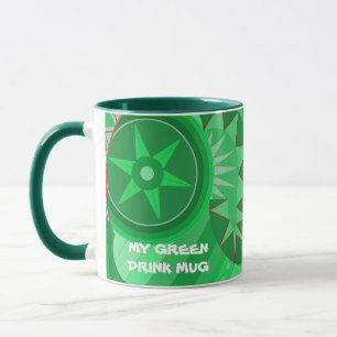 CANECA DE BEBIDA VERDE
