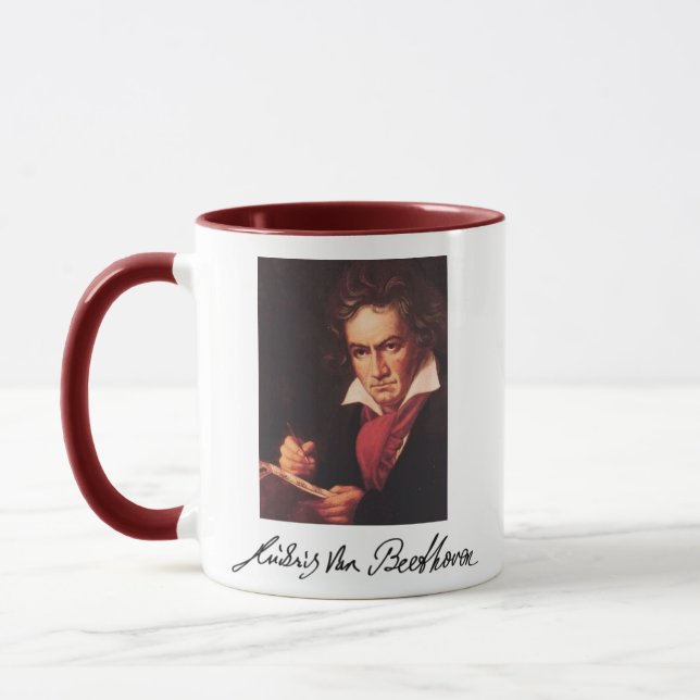 Caneca de Beethoven* (Esquerda)