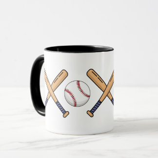 Caneca de Beisebol – Bastão de Beisebol e Bola Esp