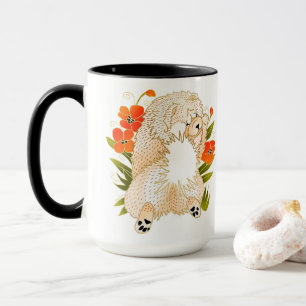 Caneca De BINDI MINGSIE da comida da caneca-mensagem